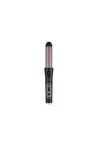Generic Brand Hair Straightener and Curler from Rebon Black-Re-2097