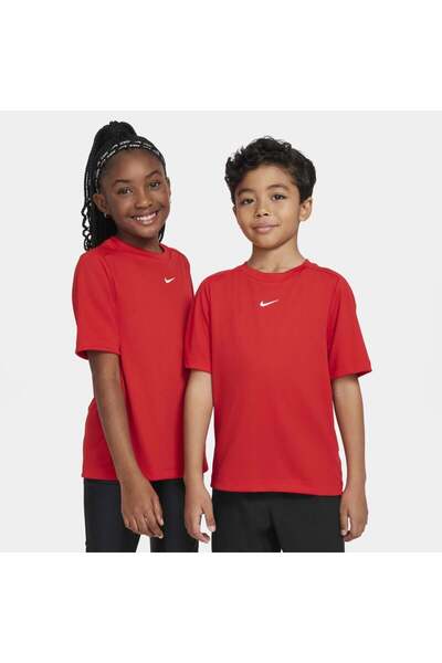Nike Dri-Fit Multi Young Child Red T-Shirt
