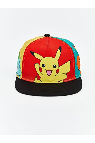 LC Waikiki Pokemon Baskılı Erkek Bebek Kep Şapka