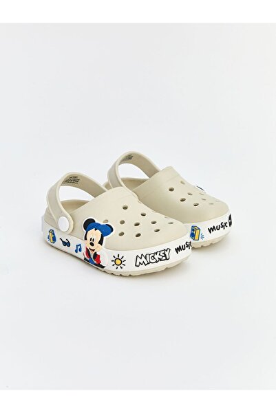 LC Waikiki Mickey Mouse Baskılı Erkek Bebek Plaj Sandaleti