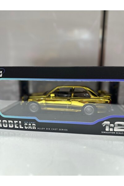 HOBBİEZ WORLD Bmw M3 E30 Coupe Diecast Model Car 1:24 1/24 Model with Opening...