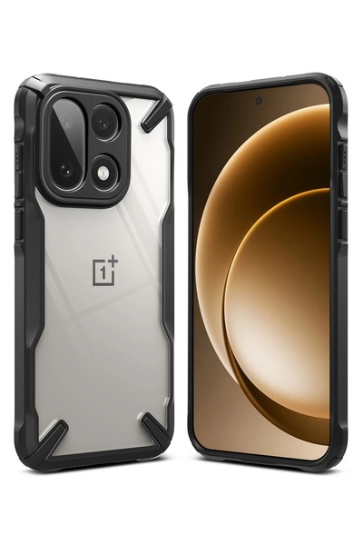 Ringke غطاء حماية لهاتف ون بلس 15 | سلسلة فيوجن إكس | أسود