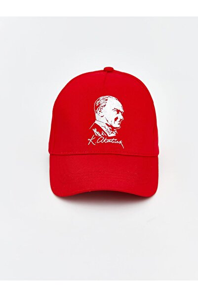 LC Waikiki Atatürk Printed Girl's Cap Hat