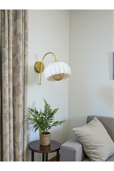 DREAM MODE Solis Modern Wall Sconce |   Decorative Lighting for Living Room, Bedroom & Bedside