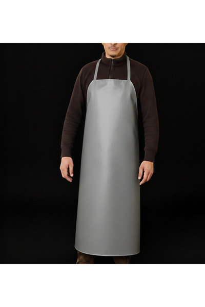ÇADIRAVM Endüstriyel Su Geçirmez Önlük, 450 gr İnce Polyester, 68×121 cm, Kas...