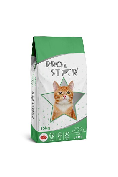 PRO STAR Yetişkin Kedi Maması Kuzulu 15 kg