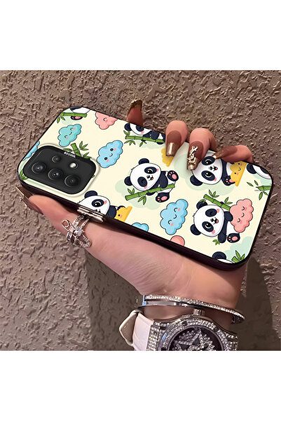 Hontinga حافظة متوافقة مع هاتف سامسونج جالاكسي A32، حافة من السيليكون، ظهر صل...