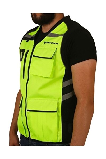 VENOM Vn-911 Motorist Reflective Vest Yellow