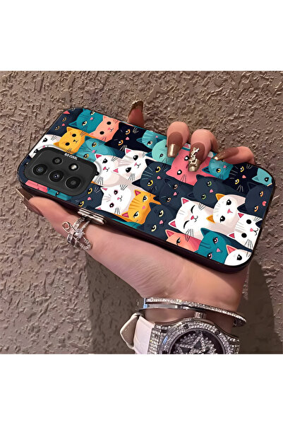 Hontinga حافظة متوافقة مع هاتف سامسونج جالاكسي A23، مصنوعة من السيليكون بحافة...