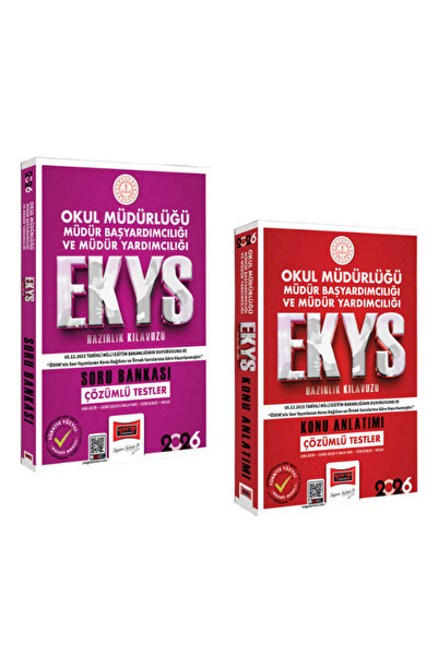 Yargı Yayınları 2026 EKYS Okul Müdürlüğü Müdür Başyardımcılığı ve Müdür Yardı...