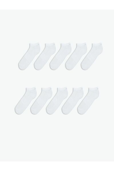 LC Waikiki LCW ACCESSORIES Men's Booties Socks 10 pcs