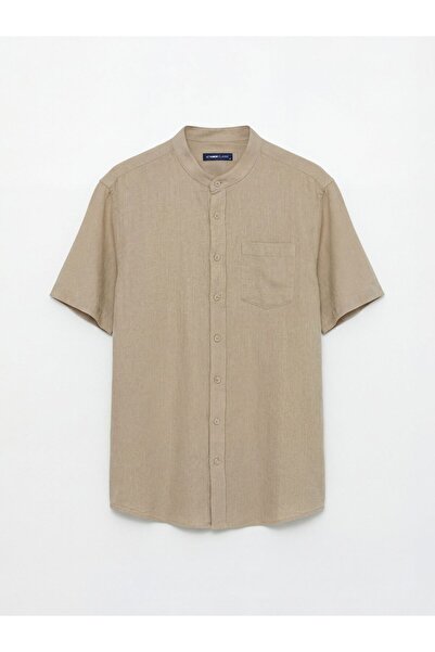 LC Waikiki Regular Fit Linen Look Men's Shirt