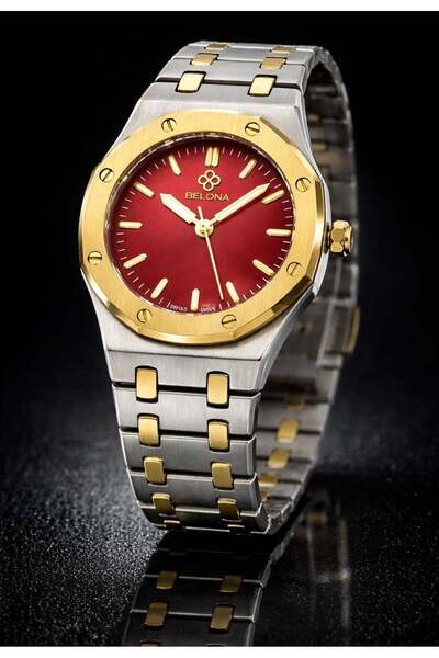 belona Women's Luxury Waterproof Stainless Steel Watch