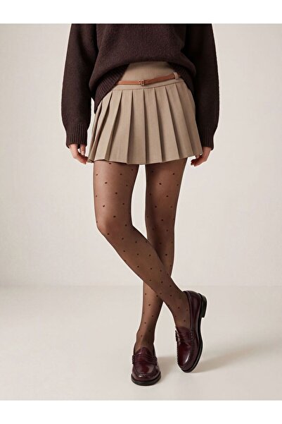 LC Waikiki 15 Denier Polka Dot Matte Women's Pantyhose