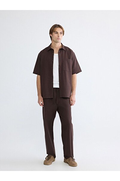 LC Waikiki Comfortable Linen Look Men's Trousers