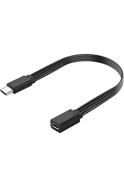 The Bros USB C to Micro USB Cable Adapter, Short Type C Male to Micro USB Fem...