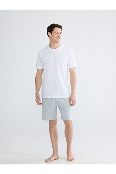 LC Waikiki  Standard Fit Men's Pajama Bottom Shorts