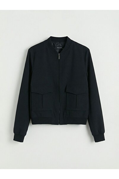 LC Waikiki Kolej Yaka Kadın Bomber Ceket
