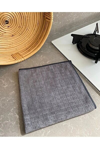 Poxy منشفة منزلية من الألياف الدقيقة للمطبخ والتنظيف 40*40 سم قطعة واحدة مقاو...