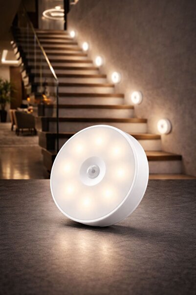 BEYZANA Hareket Sensörlü LED Lamba – Şarjlı, Kablosuz ve Akıllı Aydınlatma