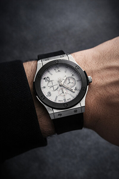 G Sport POLO Hublot Model Silicone Calendar Men's Wristwatch