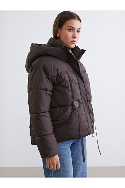 LC Waikiki Hooded Oversize Women's Puffer Coat