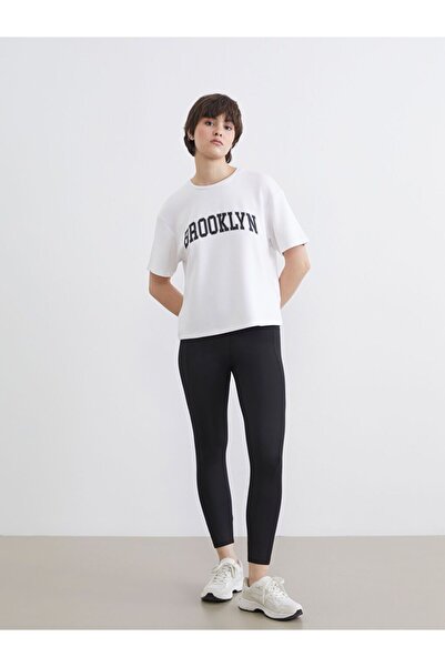 LC Waikiki High Waist Women's Sports Leggings with Pockets