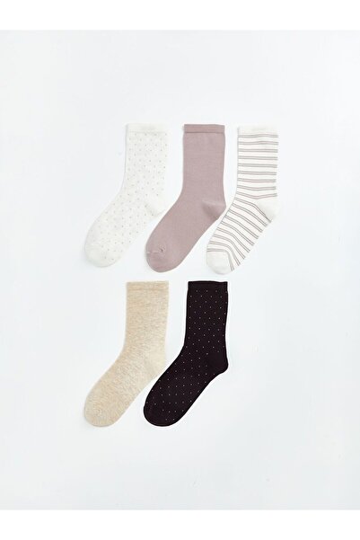 LC Waikiki Lcw Dream Patterned Women's Socks 5-Pack