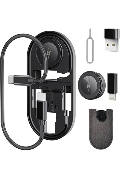 The Bros Multi Charging Cable Set with USB-C, USB-A OTG Adapters, Charging & ...