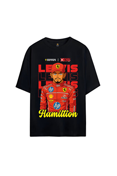 SVART WEAR Lewis Hamilton Printed Oversized T-Shirt