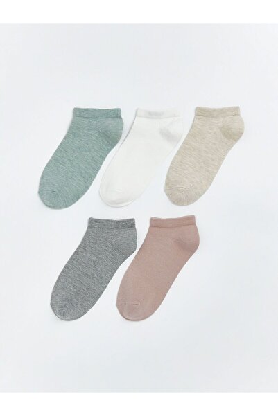 LC Waikiki Γυναικείες μονές κάλτσες μποτάκια 5 Συσκευασία