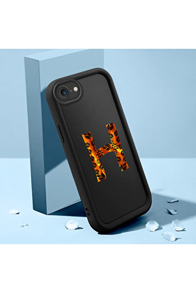 Hontinga حافظة هاتف سوداء من السيليكون مقاومة للصدمات متوافقة مع هاتف iPhone ...