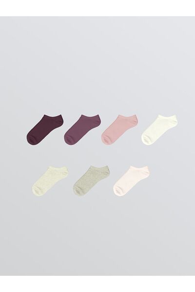 LC Waikiki Women's Sneaker Socks 7-Pack