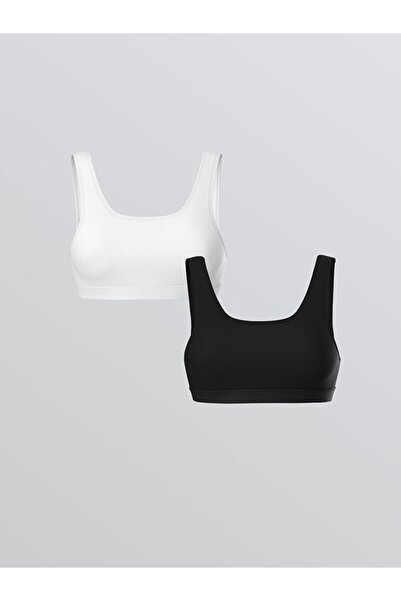 LC Waikiki U Neck Plain Bustier 2 Pack