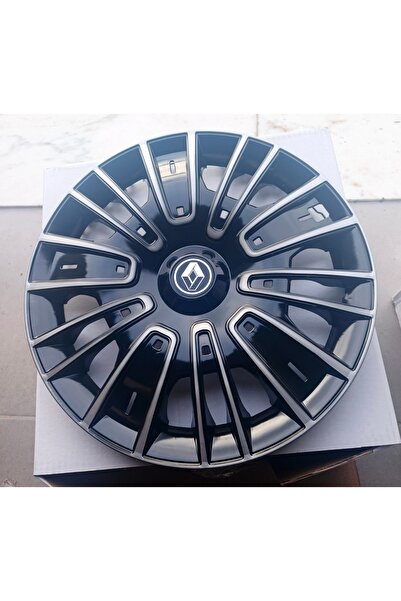 Universal Renault Clio Uyumlu 14 inç Jant Kapağı 4'lü Takım Amblem Hediyeli