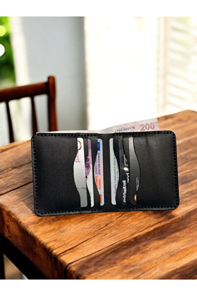 ParlaLeather Elegand Handmade Genuine Real Leather Minimal Men's Wallet