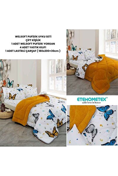 ETE HOMETEX Double Person Welsoft Sleeping Set
