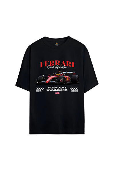 SVART WEAR Lewis Hamilton Printed Oversized T-Shirt
