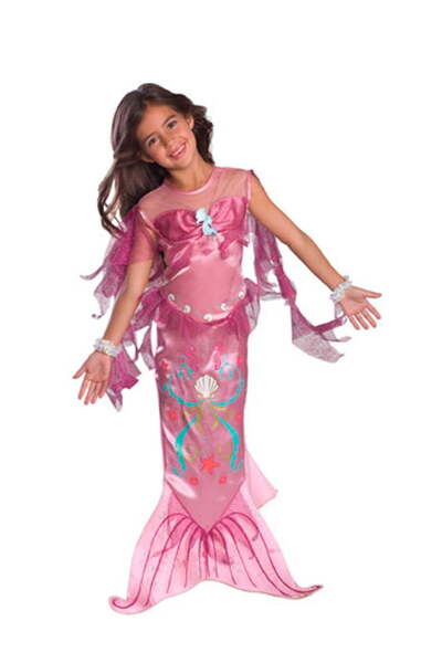 Toybox Mermaid Cosplay Costume Fashion Party Dress For Girls, Size S for 3-4 ...