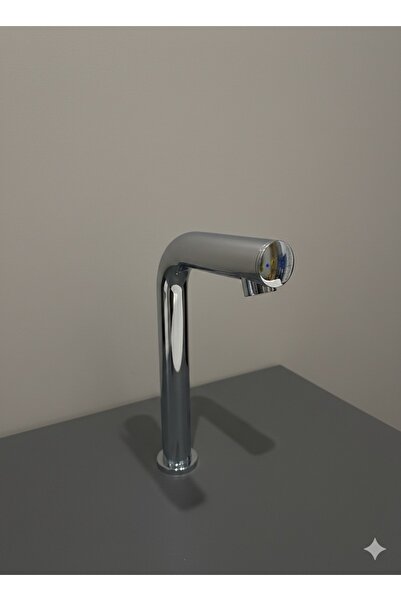 Sökmenler Aqua Fotoselli Çanak Lavabo Bataryası,Krom