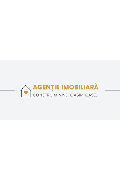 Generic (Unbranded) Banner „Agenție Imobiliară – Construim Vise, Găsim Case” ...