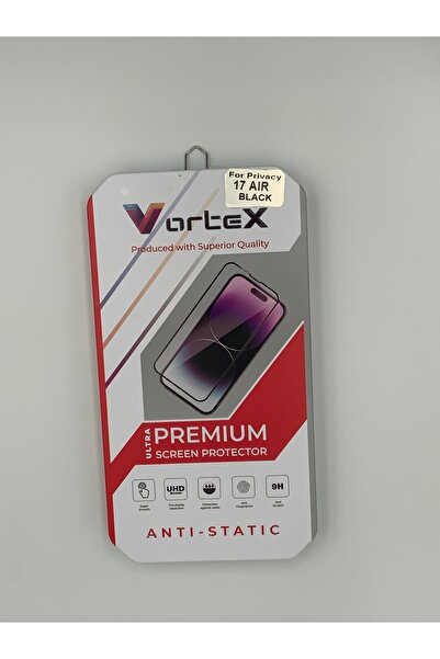 Vortex واقي شاشة زجاجي مقوى 5 طبقات متوافق مع iPhone 17 Air (حماية الخصوصية)