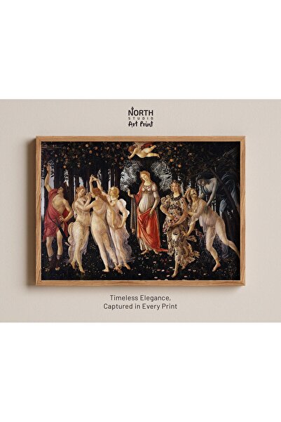 NinaStore Primavera İlkbahar Alegorisi Sandro Botticelli Poster Poster Baskı ...