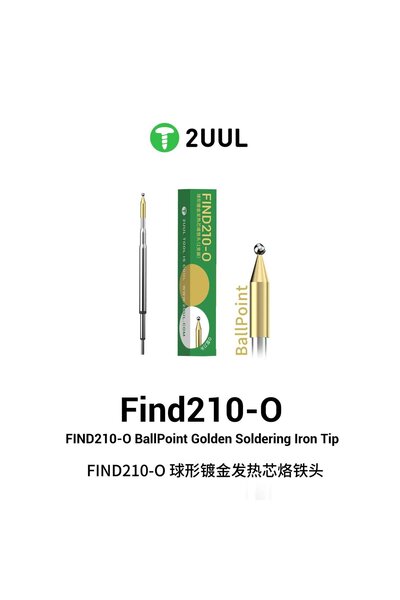 2uul FD15 Find210-O Mikro Lehimleme İçin Ballpoint Havya Ucu