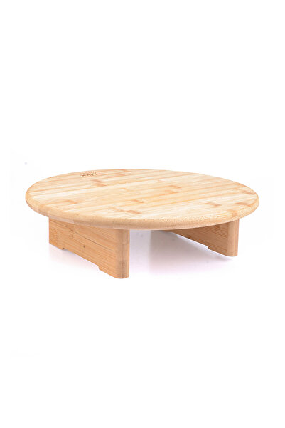 MİEN H/3-Footed Large Round Cutting Board*12 -