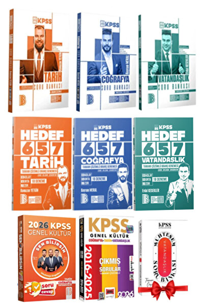 Yargı Yayınları Benim Hocam 2026KPSS Ramazan Yetgin Tarih+Coğrafya+Vatandaşlı...
