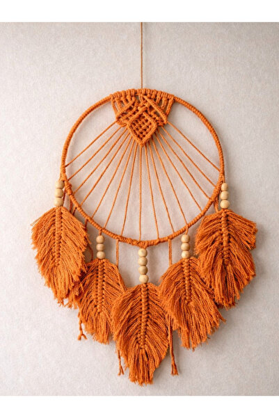 Bohem Shop Izlanda Stili Makrome Düş Kapanı/yapraklı Rüya Kovucu Bohem Duvar ...