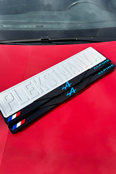 Pleksimanya Renault Alpine Uyumlu Takmatik Pleksi Plakalık