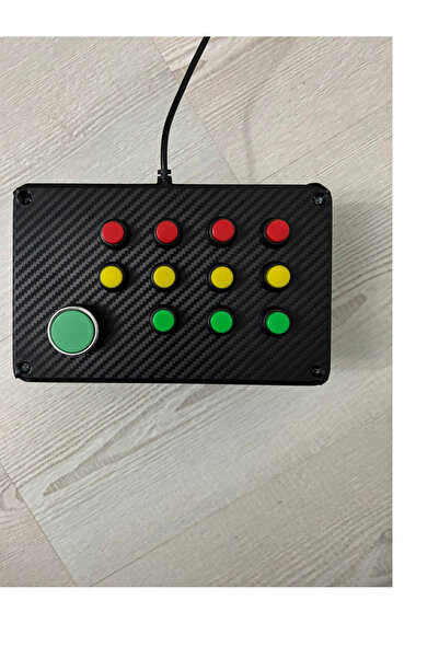 oyun ETS2 / ATS ve Assetto Corsa Uyumlu USB Kontrol Paneli Buton box simülasy...