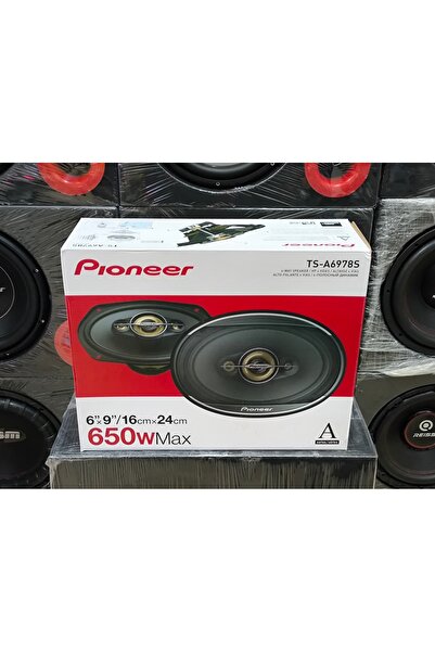 patili tasarım Pioneer5 Oval Hoparlör Takimi 650W